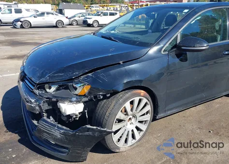 2016 Volkswagen Golf Tsi Se 4-Door из США, поврежденный, VIN 3VW217AU4GM036326